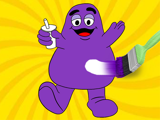 Grimace Shake Coloring Book_img