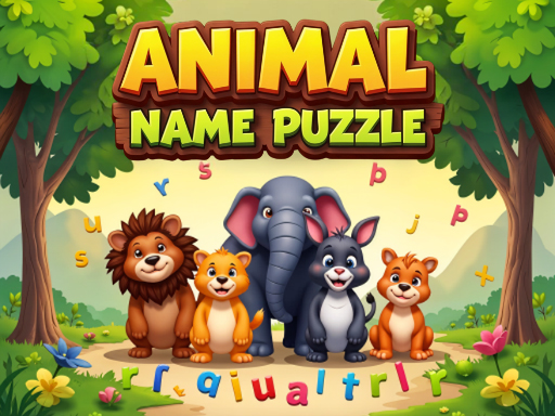 Animal Name Puzzle_img