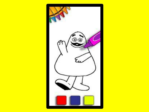 Grimace Coloring Book img